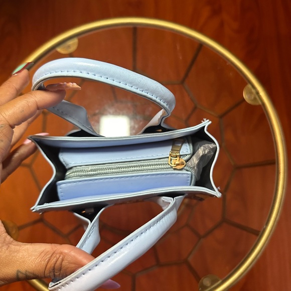 LONDON ROCK HANDPAINTED BLOOM MINI BAG - Picture 4 of 7